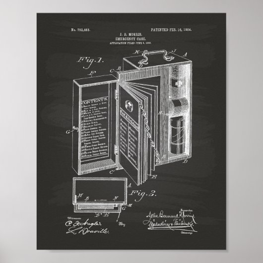 Dringlichkeitsfall 1904 Patentenkatalog Poster (Vorne)