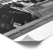 Dringlichkeitsschreiben von Dwight D. Eisenhower Poster (Ecke)