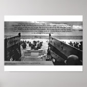 Dringlichkeitsschreiben von Dwight D. Eisenhower Poster (Vorne)