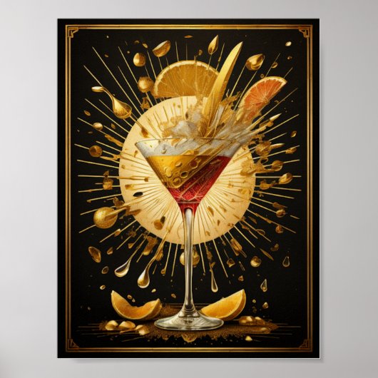 Drink Art Poster (Vorne)