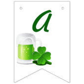 Drink & Be Merry Irish Wimpelkette (Dritte Fahne)