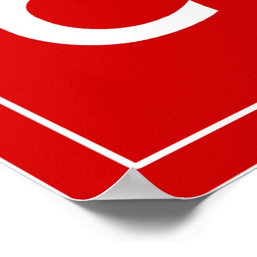 Drink Beer and Eat Crisps ~ British Fun Beer Poster (Ecke)