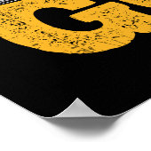 Drink Bier and Play Golf Poster (Ecke)