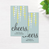 Drink Blasen Beifall Cocktail Getränk Ticket aquam (Schreibtisch)