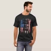 Drink Booze Light Fuse American Flag 4. Juli Bier T-Shirt (Vorne ganz)