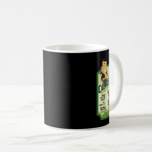Drink Cactus Juice Classic  Kaffeetasse (VorderseiteRechts)