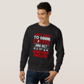 Drink Coffee and Pet My Doberman Pinscher Dog Sweatshirt (Vorne ganz)