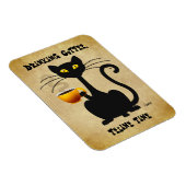 Drink Coffee Feline Fine - Flexible Magnet (Rechte Seite)