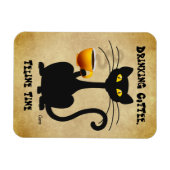 Drink Coffee Feline Fine - Flexible Magnet (Horizontal)