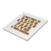 Drink Coffee Rett Lives & Take Selfy Art Print Fliese (Seite)