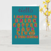 Drink Coffee Rett Lives & Take Selfy Art Print Karte (Gelbe Blume)