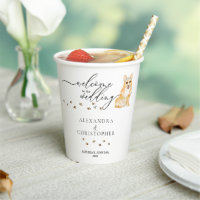 Drink Corgi Dog Willkommen bei der Hochzeit