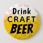 Drink Craft Beer Button (Vorderseite)