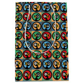 Drink Crow Party Geschenktasche Mittlere Geschenktüte (Vorderseite)