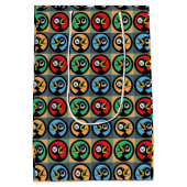 Drink Crow Party Geschenktasche Mittlere Geschenktüte (Rückseite)