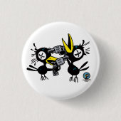 Drink Crow POW! Button (Vorderseite)