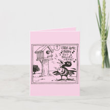 Drink Crow Valentine Card