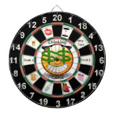 Drink Dart Board Game 3 Dartscheibe (vorne)