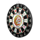 Drink Dart Board Game Dartscheibe (Vorderseite rechts)