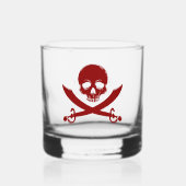 "Drink Deep, Sail Fast" Trinkbehälter Whiskey Glas (Vorderseite)