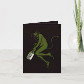 Drink Devil ~ Card Gruß / Note Karte (Vorderseite)