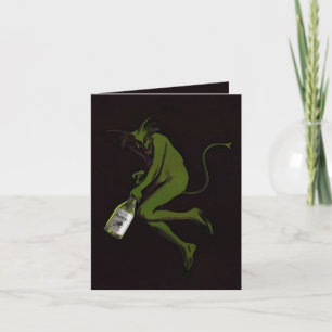 Drink Devil ~ Card Gruß / Note Karte