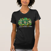 Drink Drank Drunk Funny St Patrick's Day Beer T-Shirt (Vorderseite)