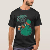 Drink Duck St Patricks Day Rubber Duck Beer Ire T-Shirt (Vorderseite)
