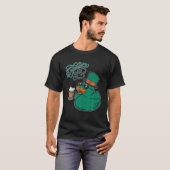 Drink Duck St Patricks Day Rubber Duck Beer Ire T-Shirt (Vorne ganz)
