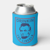 Drink für Lincoln 4. Juli Dosenkühler (Kanne Vorderseite)