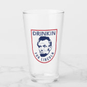 Drink für Lincoln 4. Juli Glas (Vorderseite)