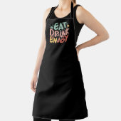 Drink genießen lustige Geschenkidee Schürze (InSitu)