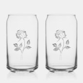 DRINK GLASS ART DESIGN STIL DOSENGLAS (Vorderseite)