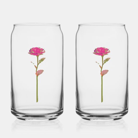 DRINK GLASS ART DESIGN STIL DOSENGLAS (Vorderseite)