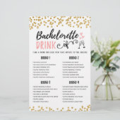 DRINK IF Bachelorette oder Hen Party (Stehend Vorderseite)