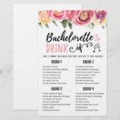 DRINK IF Bachelorette oder Hen Party (Vorne/Hinten)