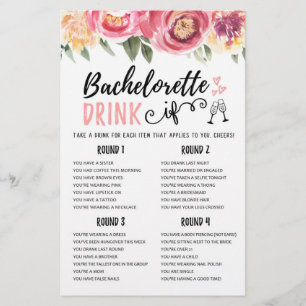 DRINK IF Bachelorette oder Hen Party