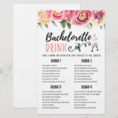 DRINK IF Bachelorette oder Hen Party (Vorne/Hinten)