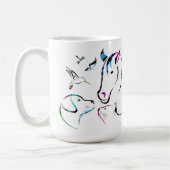 Drink Kaffee Rettend Tiere nehmen Nickerchen Tiere Kaffeetasse (Links)