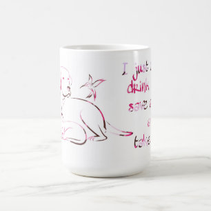 Drink Kaffee Rettend Tiere nehmen Nickerchen Tiere Kaffeetasse