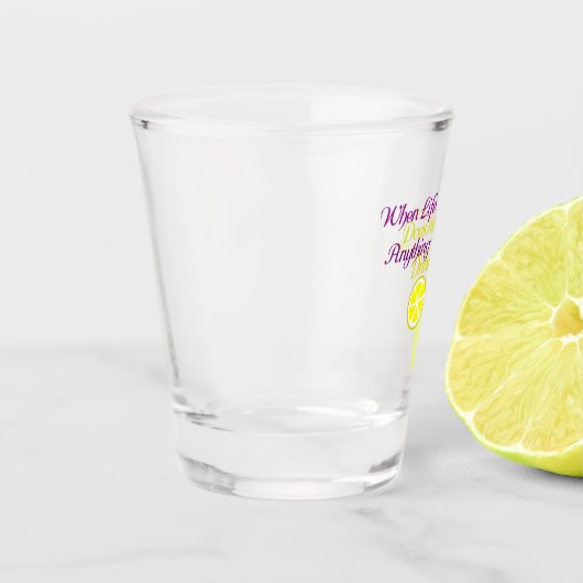 Drink Lemonade Schnapsglas (Links)
