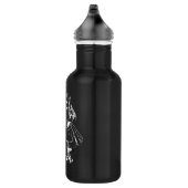 Drink Me Alice im Wunderland Vintage Illustration Edelstahlflasche (Rechts)