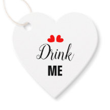 Drink Me Liebe Hörmarken Gastgeschenk Hochzeit Tag