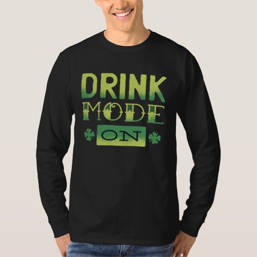 Drink Mode on Drink Mode activated T-Shirt (Vorderseite)