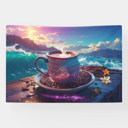 DRINK OF THE GODS - COCOA BANNER (Horizontal)