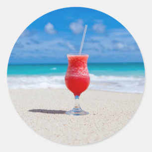 Drink On Beach Aufkleber