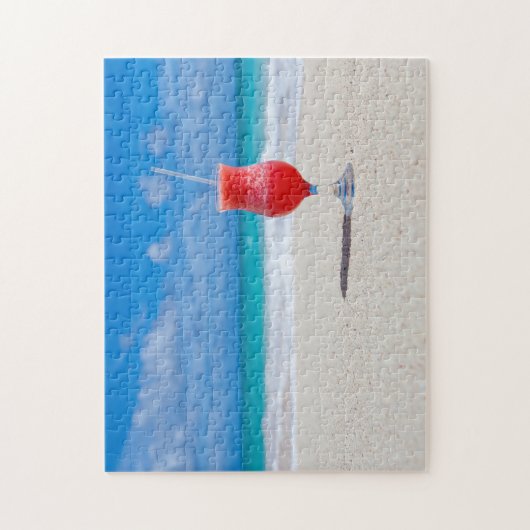 Drink On Beach Foto Puzzle (Vertikal)