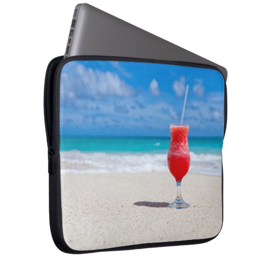 Drink On Beach Notebook-Hülle Laptopschutzhülle (Vorne Rechts)