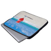 Drink On Beach Notebook-Hülle Laptopschutzhülle (Vorne Knopf)