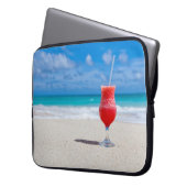 Drink On Beach Notebook-Hülle Laptopschutzhülle (Vorderseite Links)